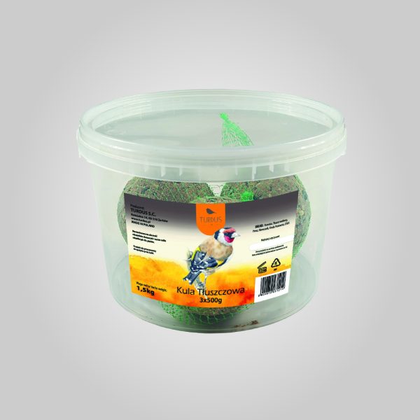 3 kule tłuszczowe 500g