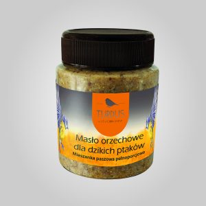 Masło orzechowe dla dzikich ptaków