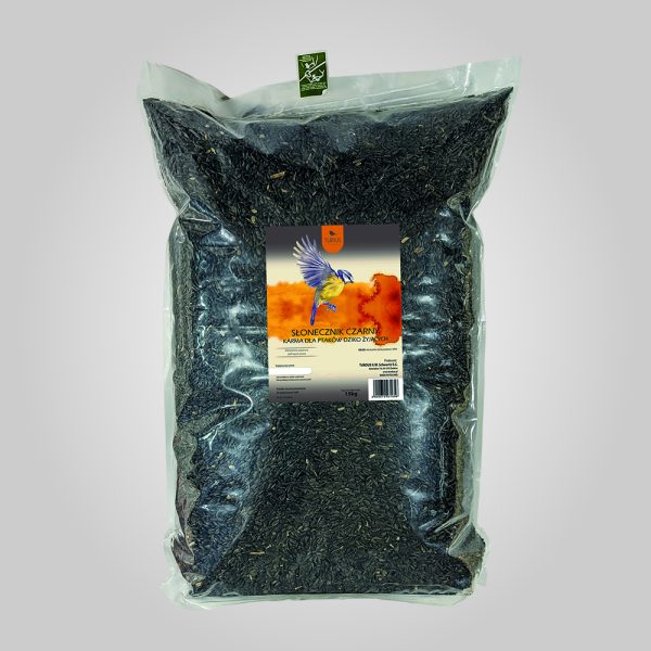 Słonecznik czarny - karma Dla ptaków dziko żyjących 15 kg